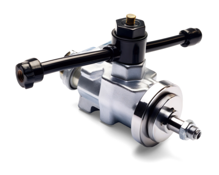  clutch master cylinder on a transparent background