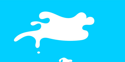 milk splash crown shape, milky splashing, milk simple shape, milk waves, milk splashes for advertising dairy products