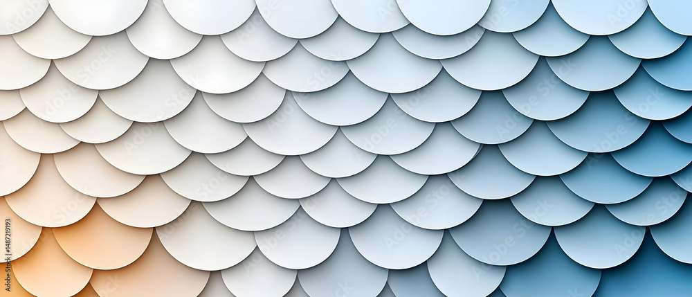 Poster abstract geometric pattern design with gradient colors
