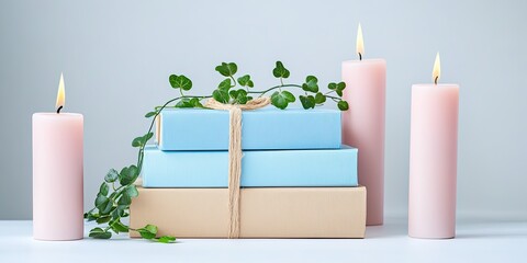 Gentle pastels, glowing candles, and thoughtful gifts.