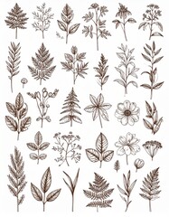 Vintage Botanicals Background