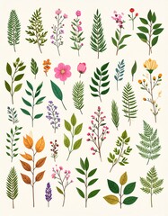 Vintage Botanicals Background