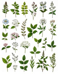 Vintage Botanicals Background