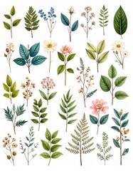 Vintage Botanicals Background