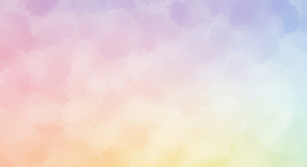 Subtle Pastel Watercolor Gradient: Serene Backdrop with Delicate Textures for Various Creative Projects and Design Applications