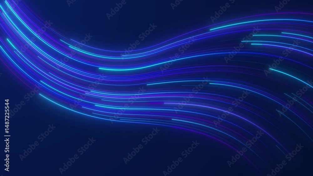 Poster big data moving at high speed, representing real-time data transfer in crowd computing, reflects the