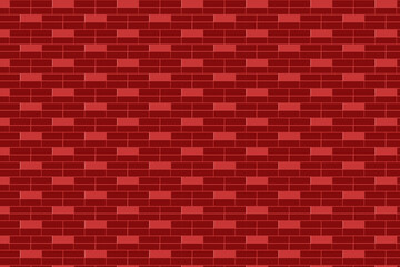 Brick wall seamless pattern, Realistic color brick, textured brick background for print, paper, design, decor, photo background.   