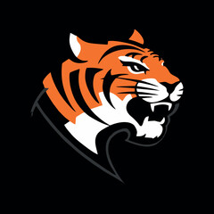 
A bold and powerful tiger logo design symbolizing strength, courage, and leadership. Perfect for sports teams, gaming brands, wildlife projects, clothing lines, and company branding.

