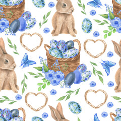 Easter bunny pattern