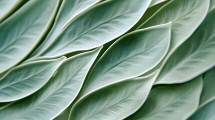 Obraz premium Abstract ceramic leaf design pattern background