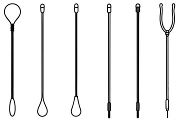 Foley catheters hospital protocols Line art