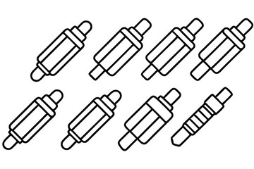 Fuses Current Limiter Line Art