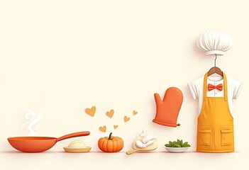 Delicious Autumn Cooking A Chef's Culinary Journey with Pumpkin and Dumplings