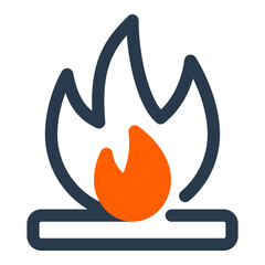 Bonfire Symbol of Brazilian Festa Junina Festival