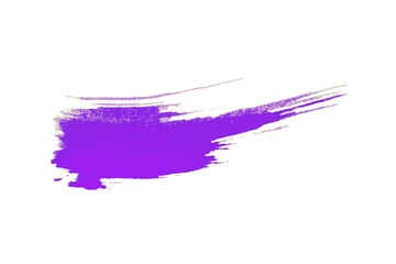 Purple watercolor background. Artistic hand paint. Isolated on transparent background.
