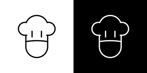 Chef icon symbol pictogram UX UI designs