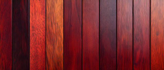Fototapeta premium Vibrant Gradient Wooden Planks Background