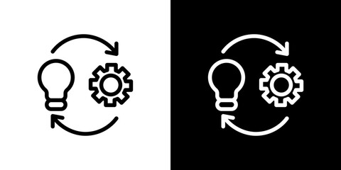 Implementation icon symbol pictogram UX UI designs