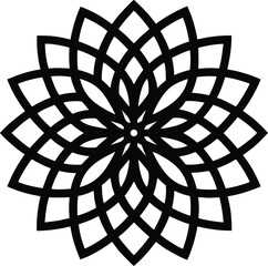 Obraz premium abstract floral ornament