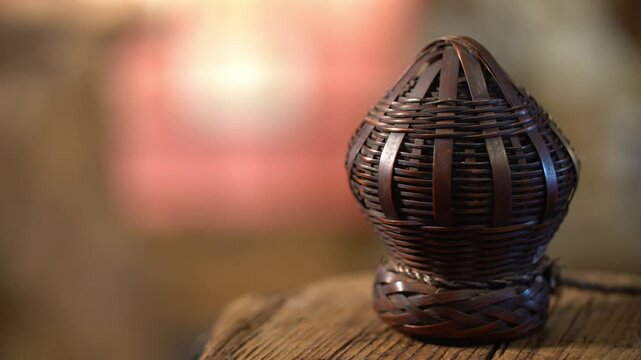 Traditional Korean bamboo crafts

