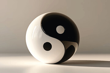 "3D Yin Yang Symbol Animation | Balance, Harmony & Duality Concept | Tao Philosophy and Zen Energy Sphere in 4K"

