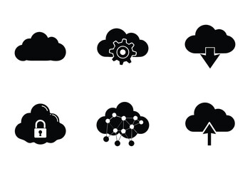 Cloud Symbol Silhouette