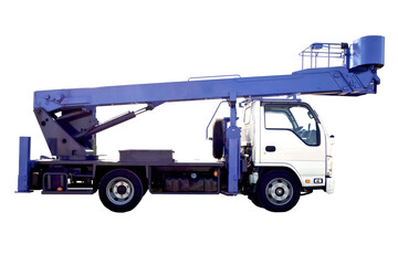 高所作業車　PNG