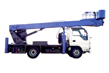 高所作業車　PNG