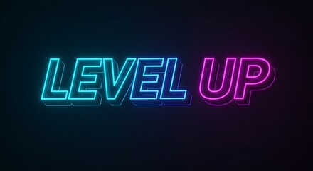 Obraz premium Futuristic Neon Glow 