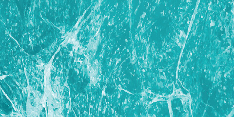 Abstract turquoise background featuring textured surface with white veins creating a unique and elegant design ideal for various creative projects