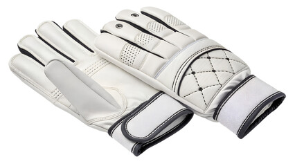 Batting gloves isolated on transparent background 