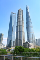 上海・陸家嘴の高層ビル