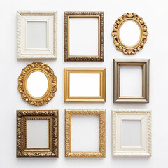 Mini photo frame collection for art and crafts