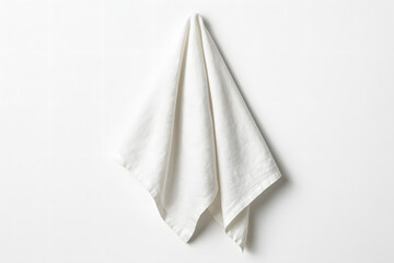 Naklejka premium Simple and Pure: Clean towel hanging, inviting a sense of fresh start and modern comfort