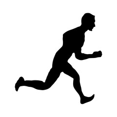 Running Silhoutte