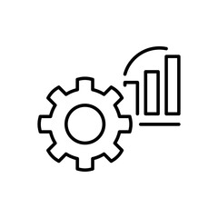 Data dashboard settings icon