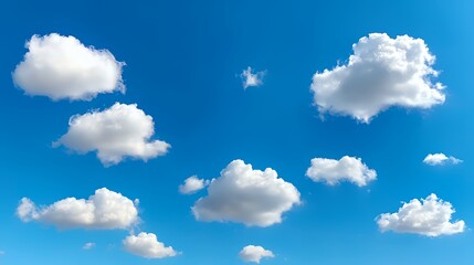 Obraz premium Clouds in Blue Sky