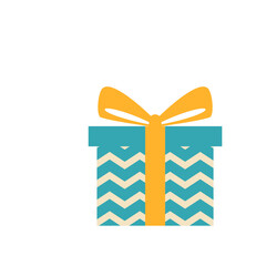 Birthday Gift Box with Ribbon