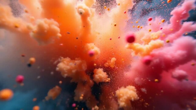 Color Particle Explosion