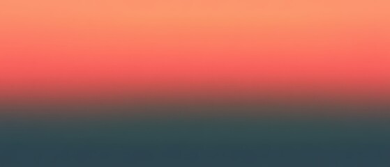 Naklejka premium Sunset over calm ocean water creating serene natural landscape with warm colors and tranquil atmosphere for relaxing backgrounds and nature-themed projects.