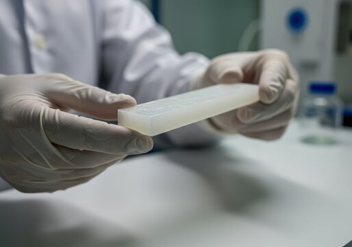 Advanced Polymer Insulation A Close Look at a Sample Piece, Revealing its Unique Structure and Properties