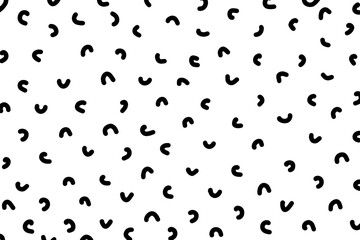 Donut candy confetti pattern background