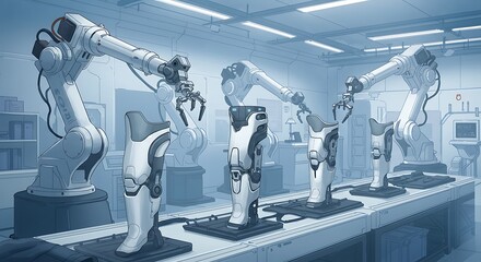 Prosthetic Legs Manufactured by Robotic Arms