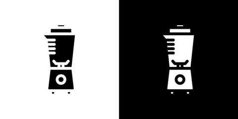 Blender icon in solid flat trendy design style.