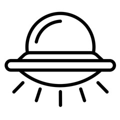 Ufo icon design 