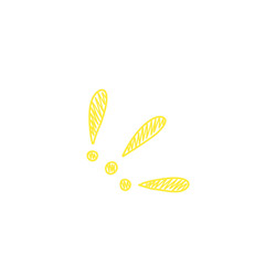 comic effect doodle icon