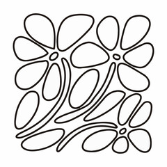 colouring pictures of various flowers