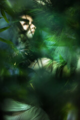 Blurry Expression in Tropical Reed