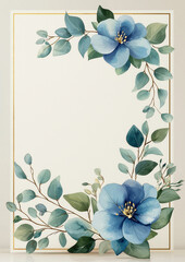 Fototapeta premium Botanical prints for bridal bliss.