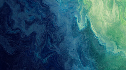 Naklejka premium Dark blue and green gradient background with grainy texture